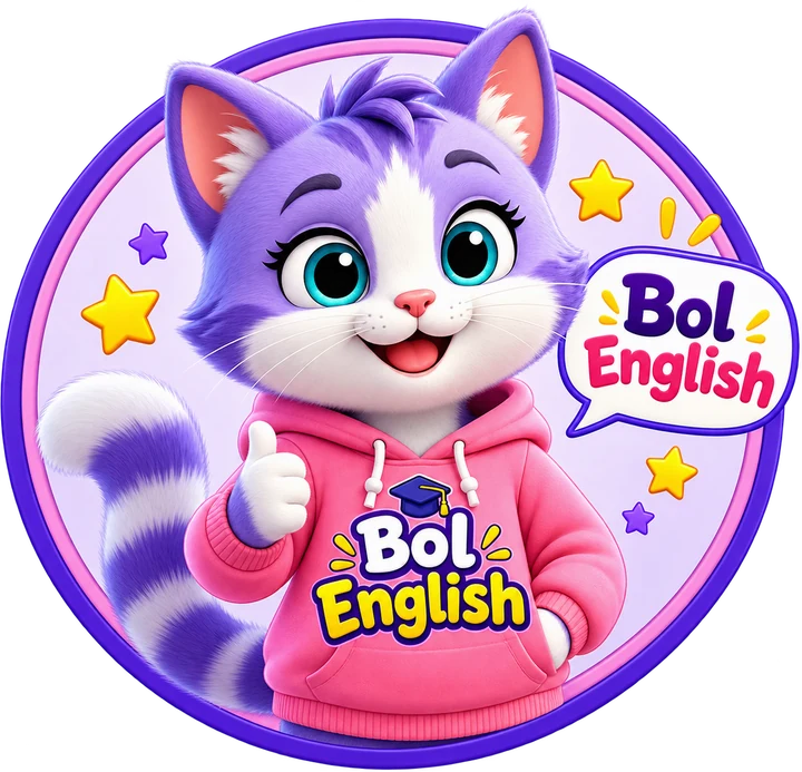 Bol English cat mascot