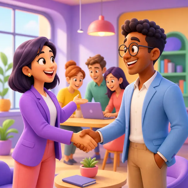 It's a pleasure to finally meet you — I've heard great things about your team.